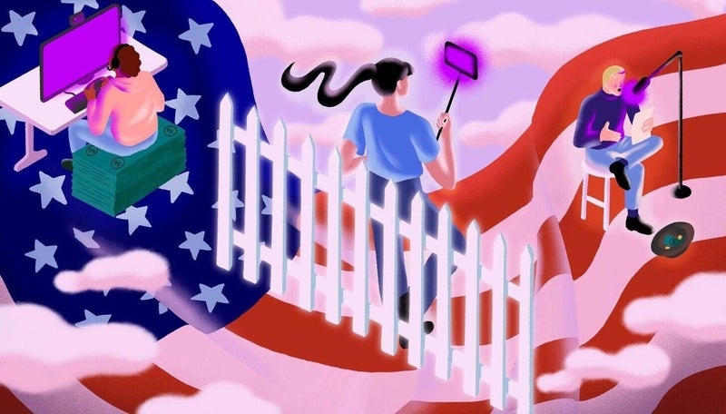 クリエイターエコノミーの中産階級の構築￼