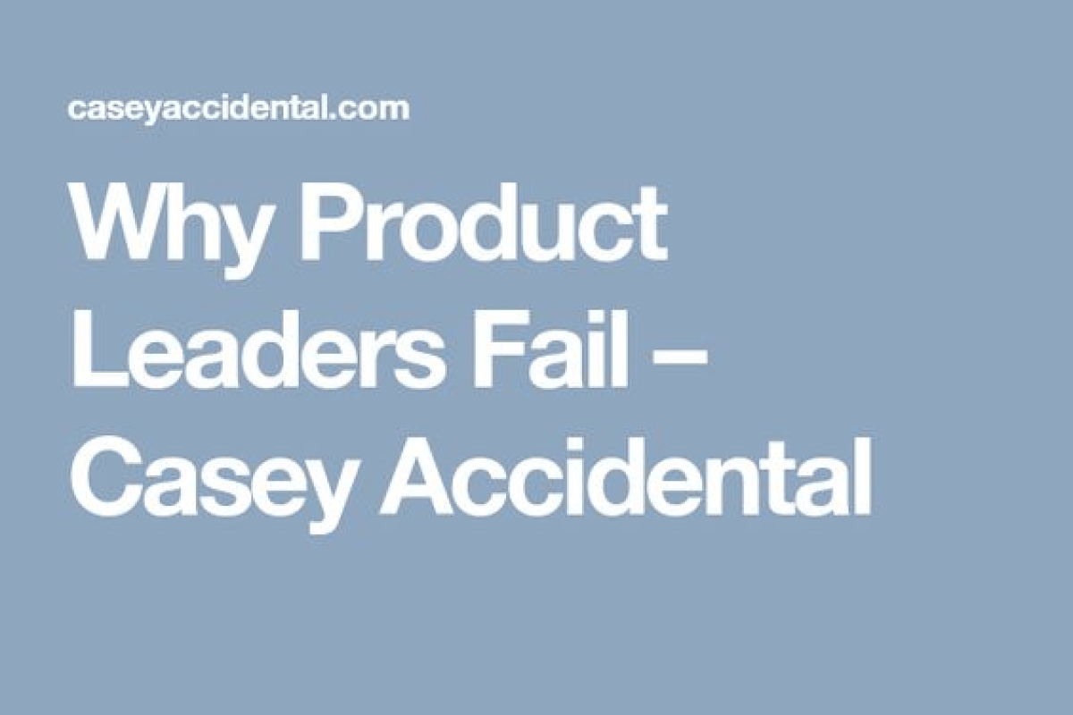 プロダクトリーダーが失敗する理由